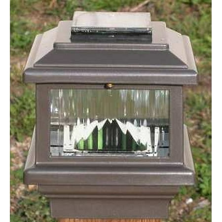 Aurora Deck - Aurora Polaris Solar LED Deck Post Light 4