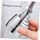 thumbnail image 4 of Accesorio de rociador de grifo, accesorios de aireador de grifo giratorio de 360 ​​grados, cabezal de grifo de fregadero de cocina ajustable de 2 modos, 2 uds., 4 of 5