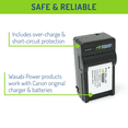 thumbnail image 4 of Wasabi Power NB-6L Battery and Charger Kit for Canon Digital Cameras, Multipack, 4 of 7