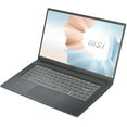 thumbnail image 4 of MSI Modern 15A Home & Business Laptop (Intel i5-1155G7 4-Core, 15.6" 60Hz Full HD (1920x1080), Intel Iris Xe, 8GB RAM, 512GB PCIe SSD, Backlit KB, Win 11 Home) with Microsoft 365 Personal , Hub, 4 of 7