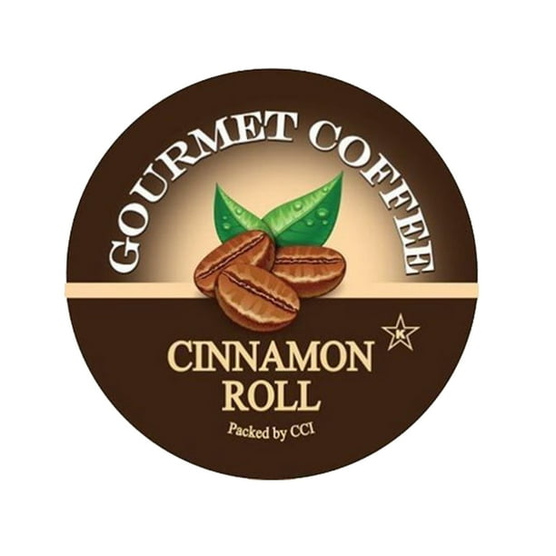 Cinnamon Roll Flavored Coffee, Single Serve Cups for Keurig Kcup