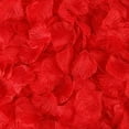 thumbnail image 1 of Nvzi 1000 piezas de pétalos de rosa, pétalos de flores artificiales para decoración de fiestas de bodas, color rojo, 1 of 4