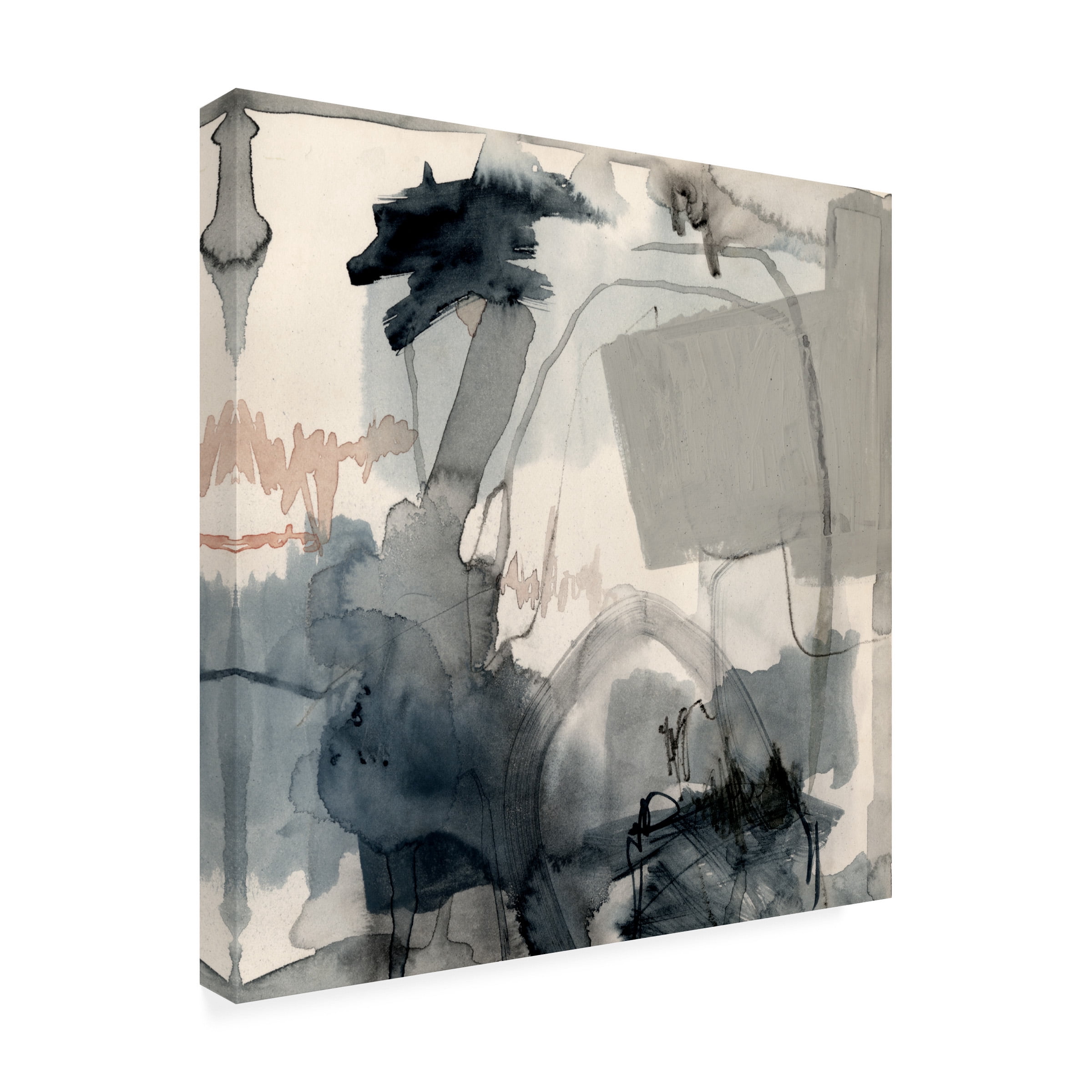 Victoria Barnes 'Torrential II' Canvas Art