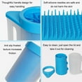 thumbnail image 4 of Baohd Easy To Portable Dog Paw Washer Convenient For All Pets Portable Dog Paw Cleaner Pet Foot Cleaner Pink M, 4 of 6