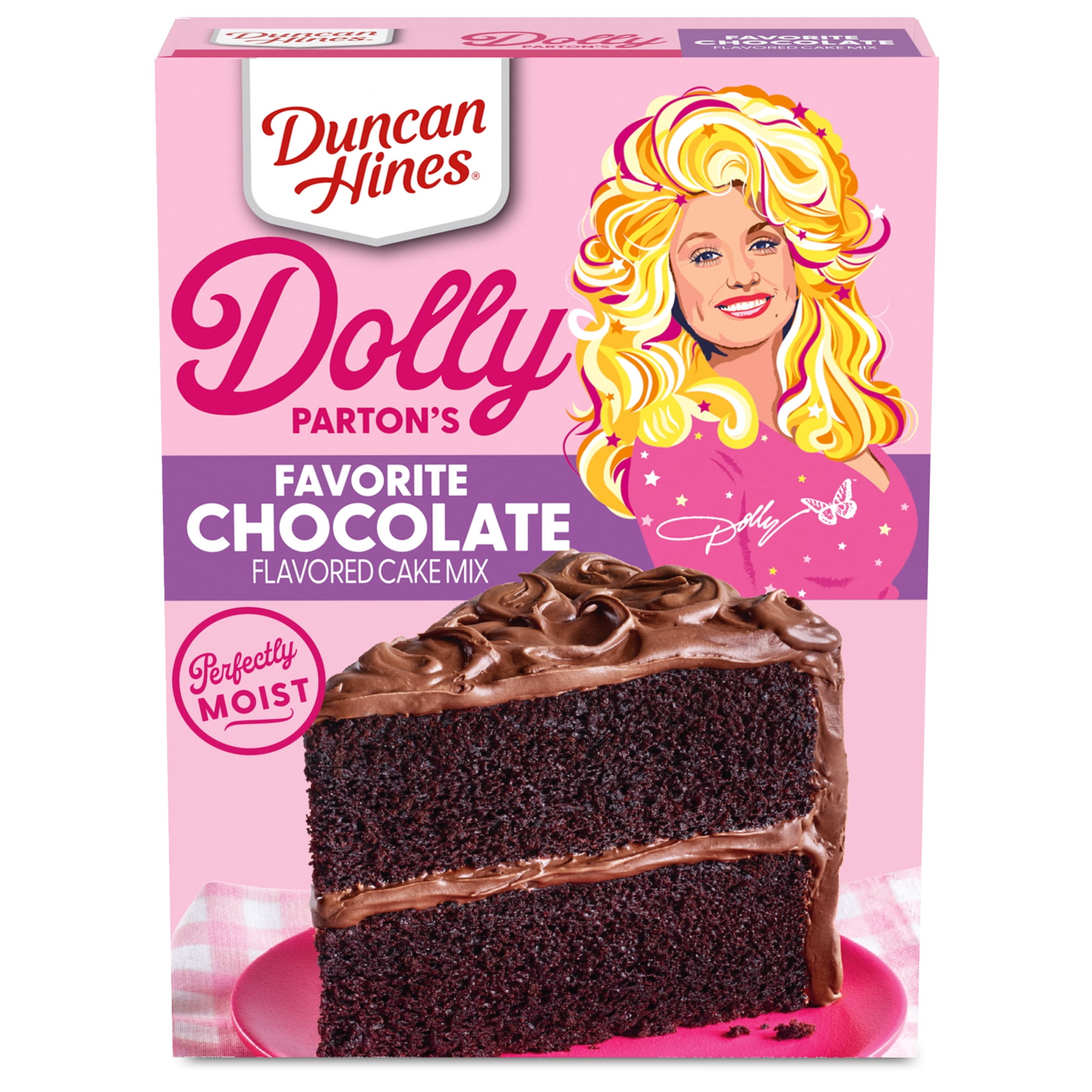 Duncan Hines Dolly Parton's Favorite Chocolate Flavored Cake Mix