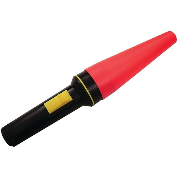 Dorcy 41-1482 Baguette de Signalisation de Luxe Lampe de Poche LED avec Cône de Sécurité, 30 Lumens, Finition Noire