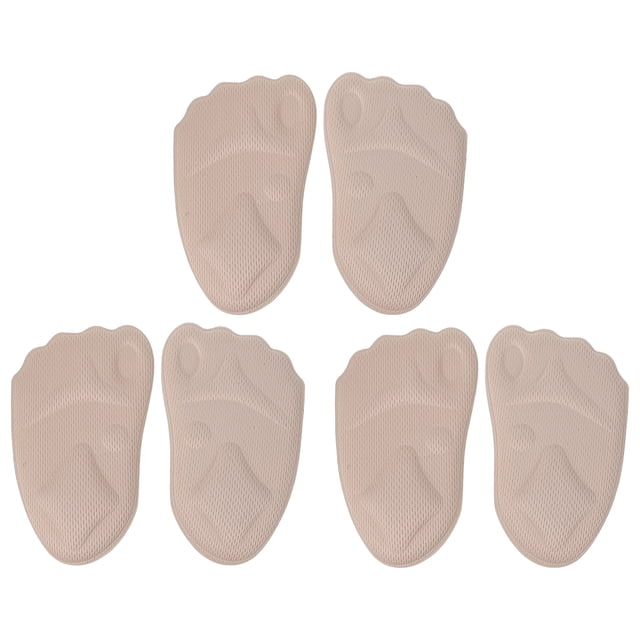 3 pares de almohadillas para pies, almohadillas metatarsianas premium, almohadillas metatarsianas