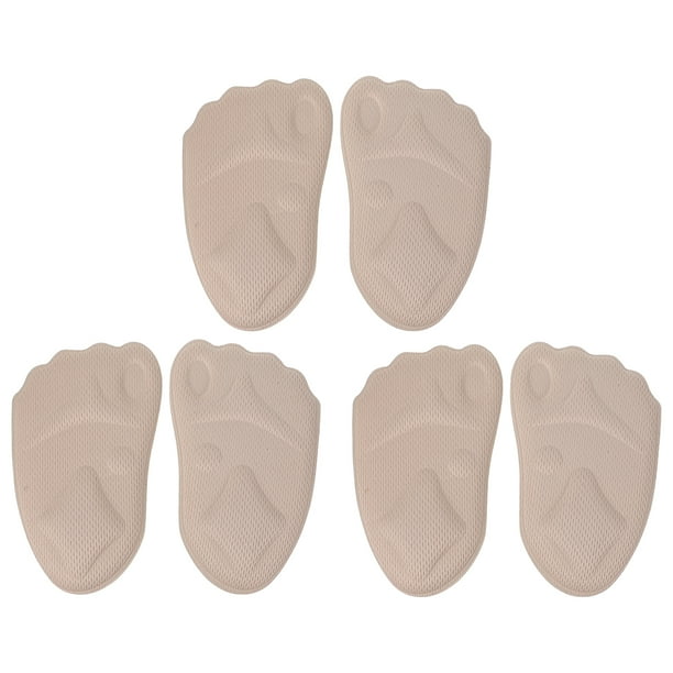 3 pares de almohadillas para pies, almohadillas metatarsianas premium, almohadillas metatarsianas