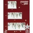 thumbnail image 6 of Garage Door Banner Cover 6 x 13 ft, Christmas Sage Green Eucalyptus Leaf Pine Cone Christmas Garage Door Decorations Holiday Christmas Backdrop Decor for Winter New Year Xmas Party, 6 of 6