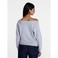 thumbnail image 3 of U.S. Soccer Federation Women's Americana World Cup Off Shoulder Sweatshirt, Sizes XXS-XXL, 3 of 5