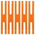 thumbnail image 1 of Uxcell 4 Inch H Silicone Bands, 5 Pcs Elastic Rubber Wrapping Bands for Outdoor Notebook Book Wallet Pot Box, Orange, 1 of 6