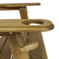 thumbnail image 6 of Lissette Outdoor Acacia Wood Adirondack Chair, Natural Stain, Natural, 6 of 9