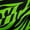Black Green, variant on Manfei Geometric Stripes Black Out Curtains,Black Pink Curtains Pack of 2 (42x63 Each),Zebra Print Bedroom Curtains,Abstract Room Decor