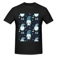thumbnail image 4 of Bingfone Gnome And Snowflakes Men'S Loose Fit Short-Sleeve Pocket T-Shirt, 4 of 7