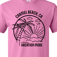 thumbnail image 4 of Inktastic Summer Vacation Mode Carmel Beach California T-Shirt, 4 of 5