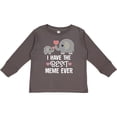 thumbnail image 3 of Inktastic Best Meme Ever Grandchild Boys or Girls Long Sleeve Toddler T-Shirt, 3 of 5