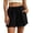 Black, variant on Pxxlle Summer Shorts for Women Plus Size Drawstring Elastic Waisted Linen Shorts with Pockets Casual Vacation Beach Clothes Orange XXXL