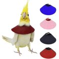 thumbnail image 1 of 4pack Pet Parrot Anti-bite Elizabethan Collars, Anti-grab Feather Plucking Wound Healing Safety Collar, Protective Recovery Cones For Budgerigar Loveb, 1 of 5