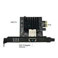 thumbnail image 3 of High Performances PCIe x1 to 10 Gigabit Ethernet Adapter for Data Streaming, 3 of 7