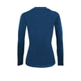 thumbnail image 4 of Womens Long Sleeve T Shirt With Super-Soft Stretch Fabric Round Neck T-Shirts, 4 of 5