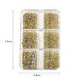 thumbnail image 6 of Joernso 1000Pcs Nail Art Charms Shiny 3D Mini Phone Shell Decoration Rhinestone Charms for Manicure, 6 of 8