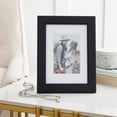 thumbnail image 2 of Studio Decor Simply Essentials Black Flat Frame with Mat, 2 of 4