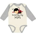 thumbnail image 3 of Inktastic Loved by My Nana Grandchild Boys or Girls Long Sleeve Baby Bodysuit, 3 of 5