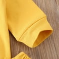 thumbnail image 4 of Bagilaanoe 2pcs Toddler Baby Girl Boy Long Pants Set Rainbow Print Long Sleeve Pullover Tops + Trousers 6M 12M 18M 24M 3T Kids Casual Outfits, 4 of 6