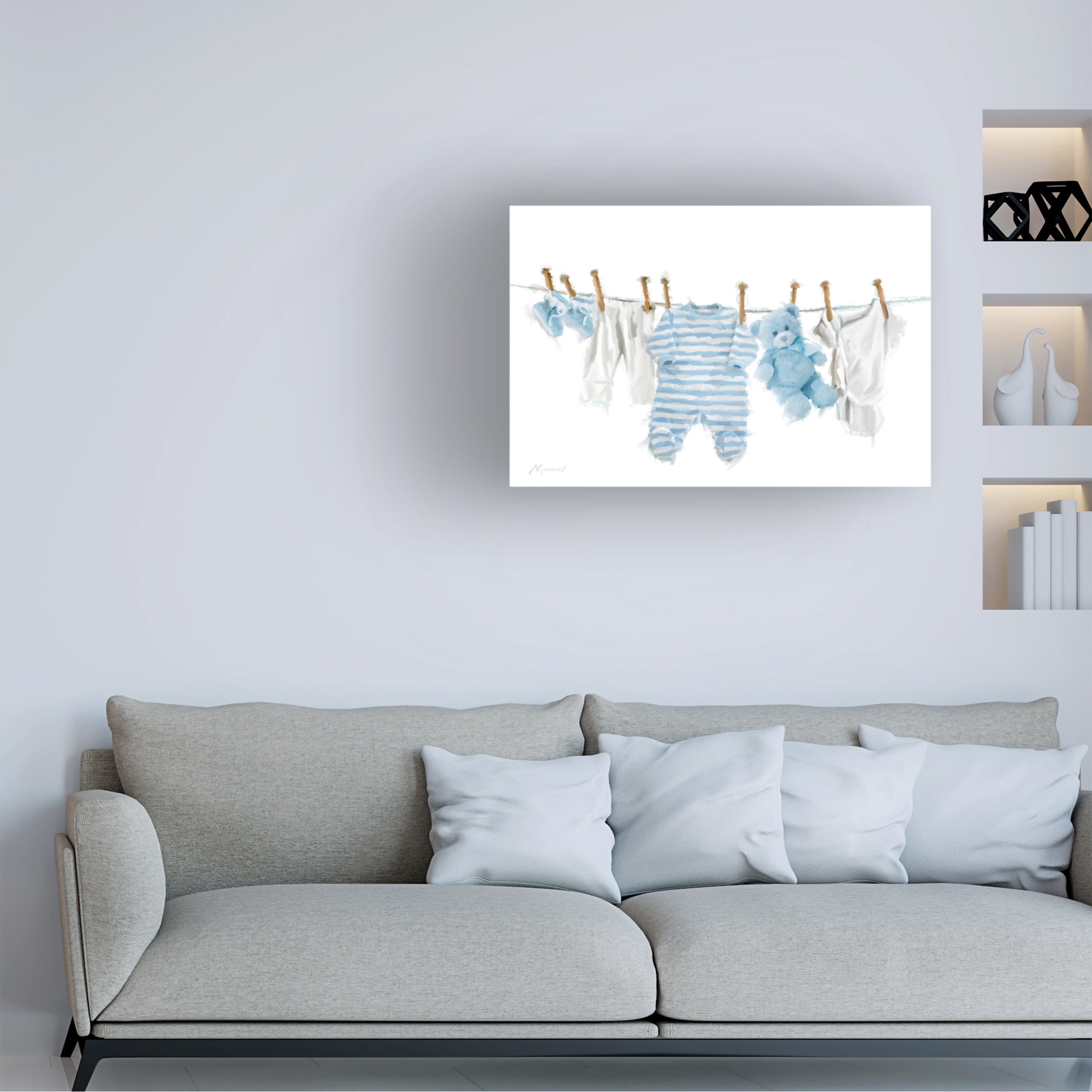 The Macneil Studio 'Baby Boy' Canvas Art