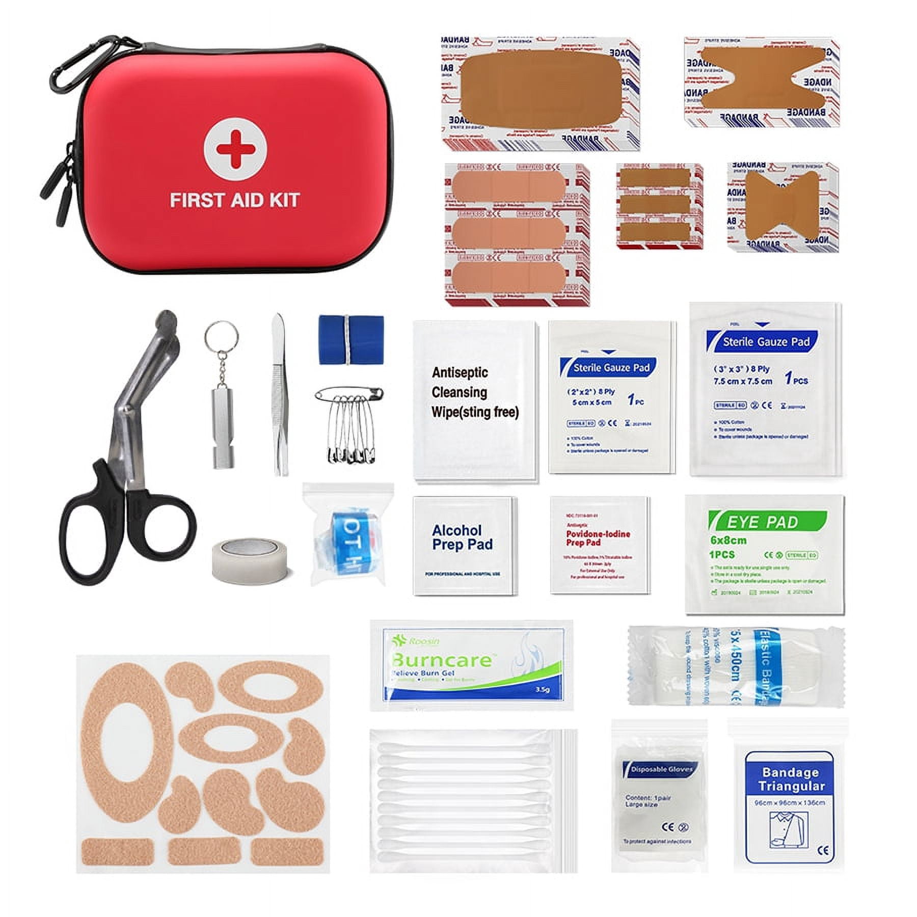 Emergency Survival Kit | Emergency Survival Backpack & First Aid Equipment for Camping Hiking Outdoor