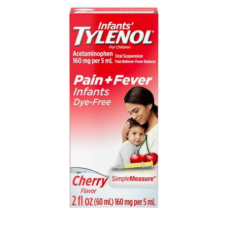 GTIN 300450167620 product image for Infants  Tylenol Acetaminophen Medicine  Dye-Free Cherry  2 fl. oz | upcitemdb.com