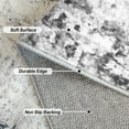 thumbnail image 3 of Artnice 8x10 Rugs for Living Room, Modern Abstract Area Rugs, Non Slip Washable Rugs Indoor Distressed Carpet Mats for Home Decor, Gray, 3 of 7