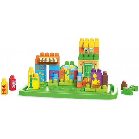 Mega Bloks Sesame Street Let's Build Sesame Street - Walmart.com