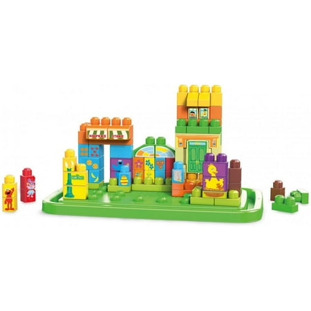 Mega Bloks Sesame Street Let's Build Sesame Street (Best Sesame Street Toys)