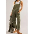 thumbnail image 2 of Datmelove Denim Overalls for Women Barrel Wide Leg Bib Baggy Jeans Adjustable Denim Romper Stretch Jumpsuit Y2K Pants, 2 of 5