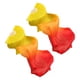 thumbnail image 2 of Abanicos de velo de seda para danza del vientre, abanicos plegables largos para mujeres y niñas, accesorios de vestuario amarillo naranja rojo, 2 of 9