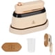 thumbnail image 1 of KAIYANG Mini Plancha de Vapor De Viajel, Planchado en Seco y Húmedo 2 en 1, Vaporizador de Ropa Portátil, Plancha Pequeña con 180° Rotativa Mango, 1 of 5