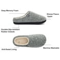 thumbnail image 3 of Ravelier Women's Snuggle Clog Memory Foam Slippers, 3 of 6