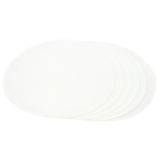 Mantel Individual De Mesa, Tapete De Mesa Redondo, 6 Piezas, Para Cocina