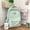 Green, variant on Student Japanese large-capacity backpack Teenagers simple and versatile backpack Unisex polyester material Doll decoration