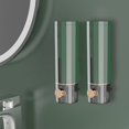 thumbnail image 1 of Fijación a pared, juego de 2 dispensadores de jabón sin taladrar 450ml, dosificador, 1 of 6