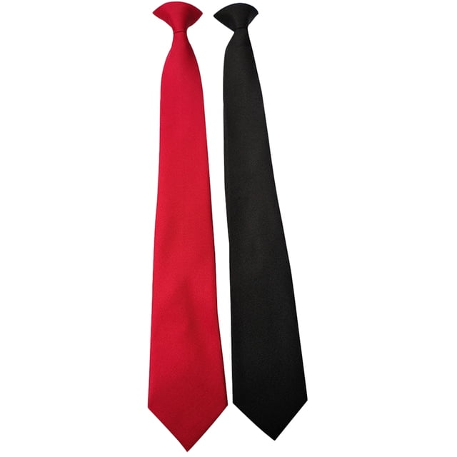 Corbata con Clip para hombre, corbatas fáciles para hombre, accesorios para corbatas con botones, 2 uds.