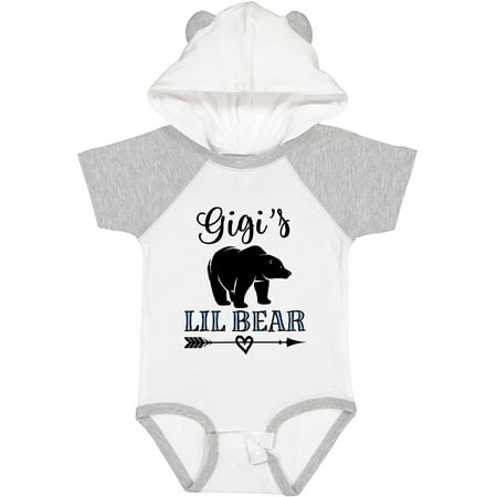 

Inktastic Gigi Lil Bear Grandson Gift Baby Boy Bodysuit