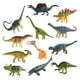 thumbnail image 3 of Minifiguras de dinosaurio realistas Yotijar 12 Uds Mini tiranosaurio Rex escultura decoración de pasteles, 3 of 8