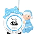 thumbnail image 6 of Maxora Customized Christmas Ornament Baby's First Bow Photo Frame Personalized Ornament Boy Free Customize, 6 of 9