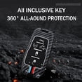 thumbnail image 6 of Key Fob Cover Compatible with Dodge Ram 1500 2500 3500 4500 5500 2019-2025 5 6 Button Metal Keychain Case Holder Protector, 6 of 9