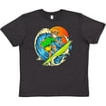 thumbnail image 3 of Inktastic Pro Surfer Dude Youth T-Shirt, 3 of 5