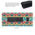 thumbnail image 3 of Disketp Hawaii Palms Gaming Mouse Mat Long Extended Mouse Pad Desk Mat Non-Slip Rubber Mice Pads Stitched Edges(315.5 x 16 x 0.12 Inches), 3 of 8