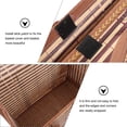 thumbnail image 6 of PBPBOX Foldable Bamboo Storage Basket Brown Multi Functional Basket for Home and Office, 6 of 6