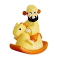 thumbnail image 4 of Escultura de figura de la Riqueza, bonita decoración de mesa para el hogar, adorno de la Riqueza, decoración de escritorio para estant Amarillo, 4 of 8